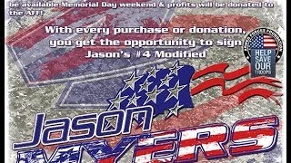 Jason Myers Racing Week 3, 2014 Memorial Day/Armed Forces Foundation