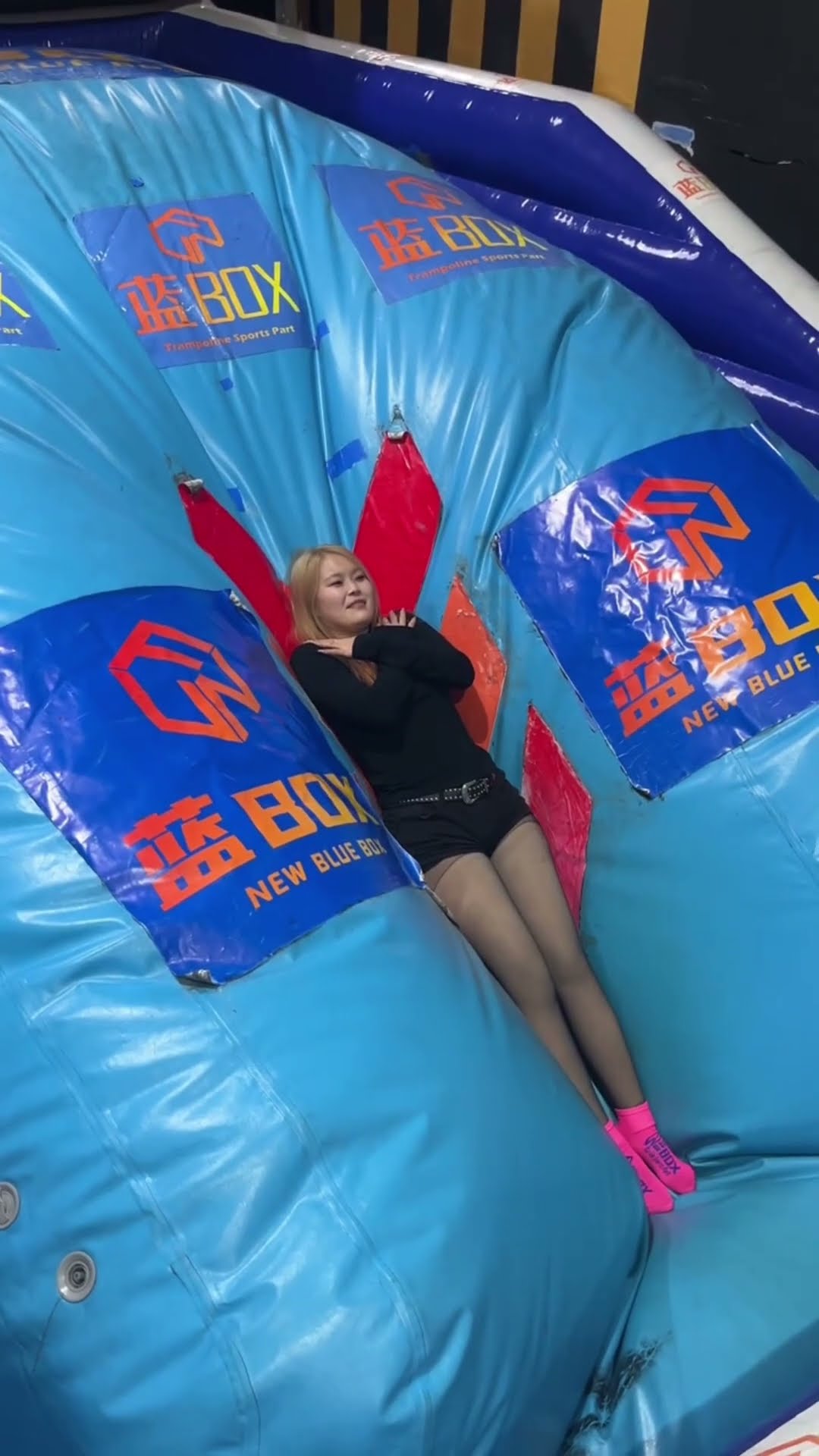 This Trampoline Is  ???so Fun Why Didn't We Just Start Jumping Around Like This When We Were Kids