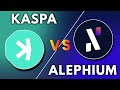 Kaspa vs alephium  a breakdown of technology