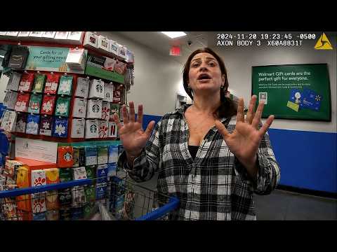 Walmart Shoplifter Returns After Stealing THOUSANDS, Doesn't End Well (Bodycam Reaction)