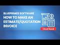1060  How to Make an Estimate Quotation Invoice in BluePrimes POS
