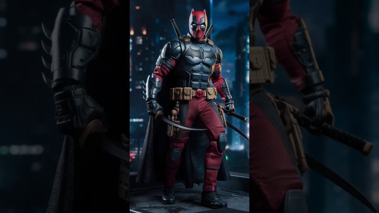 The Ultimate Hybrid: Deadpool Meets Batman! 