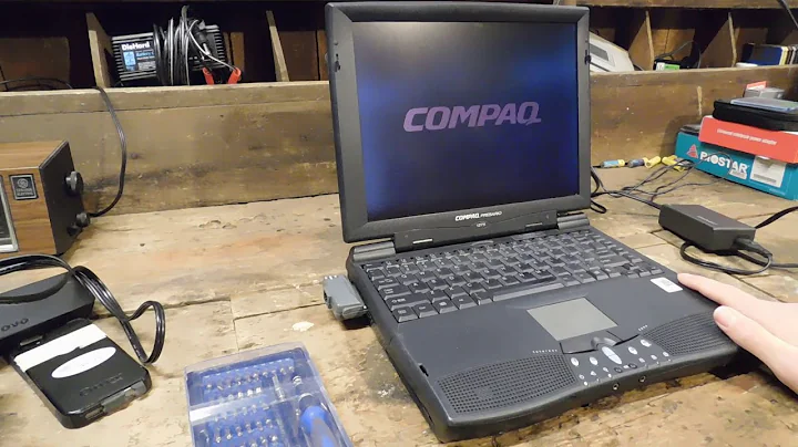 How to Replace the CMOS Battery In a Compaq Presario 1000/1200 Series Laptop