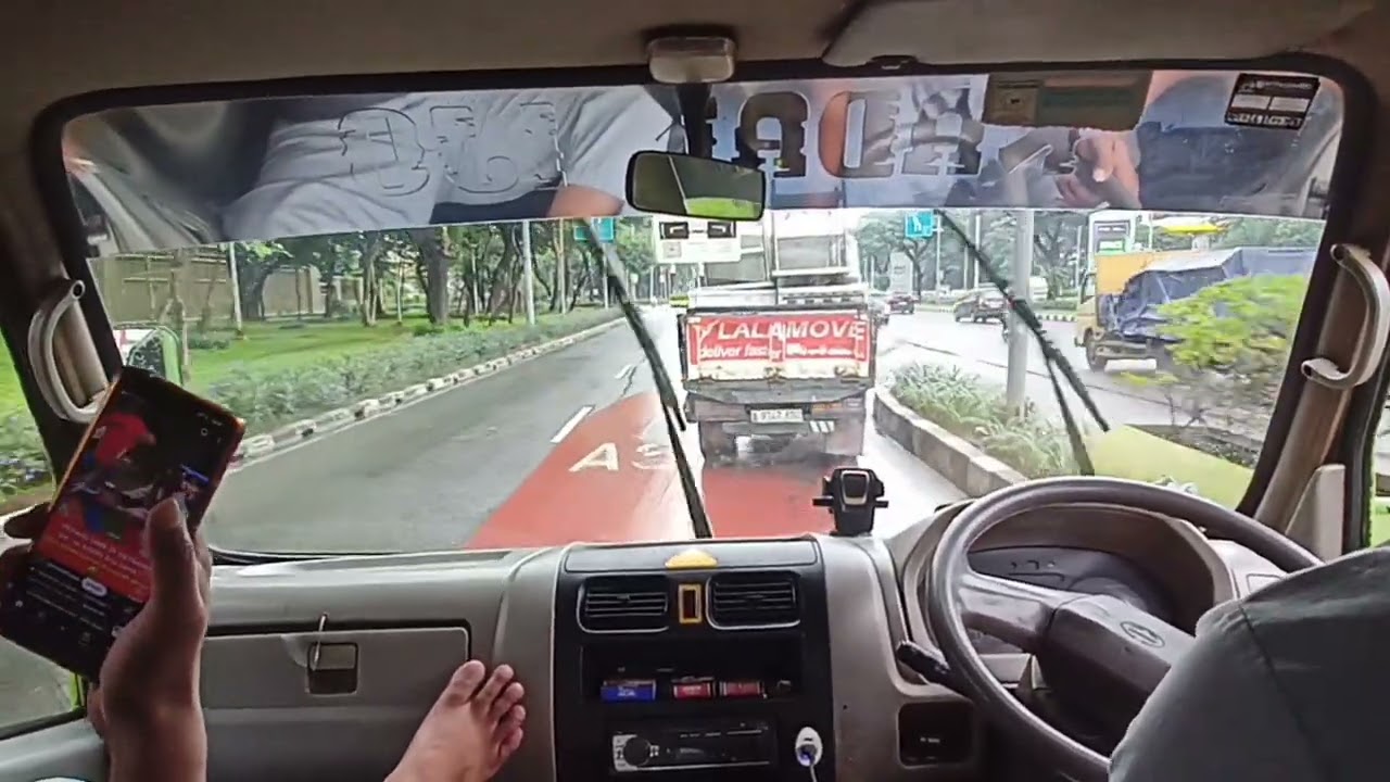 Part:002 🚗🚗🚚//  Perjalanan Menuju Apartemen Grand Pramuka #trending @Elyef01 