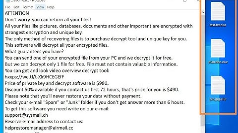 Eiur ransomware (.eiur Files virus) Removal Guide | Decrypt .eiur Files