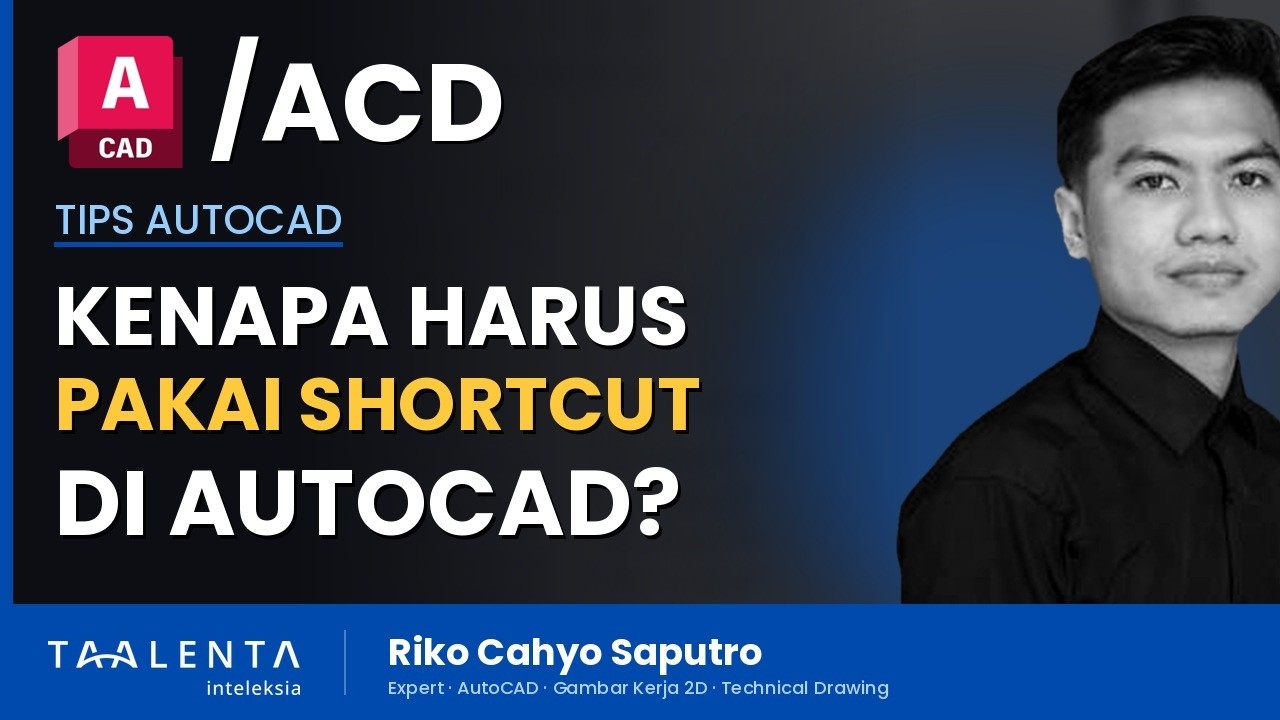 Kenapa Harus Pakai Shortcut di AutoCAD?