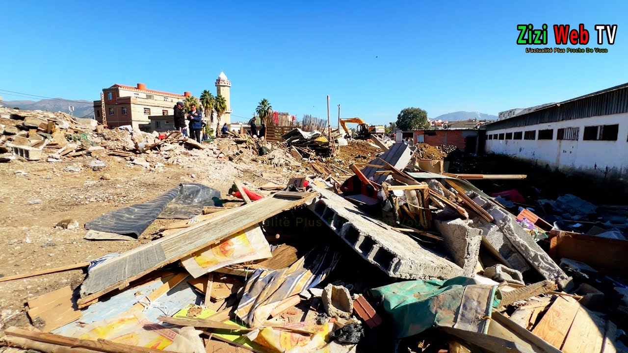 Démolition Du Marché Informel De Draa Ben Khedda à Tizi-Ouzou … Les Détails …