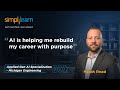Simplilearn Reviews | How Learning AI Has Broadened Opportunities for Micah #GetCertifiedGetAhead
