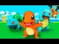 Pokemon Charmander Squirtle e Bulbasaur em portugues