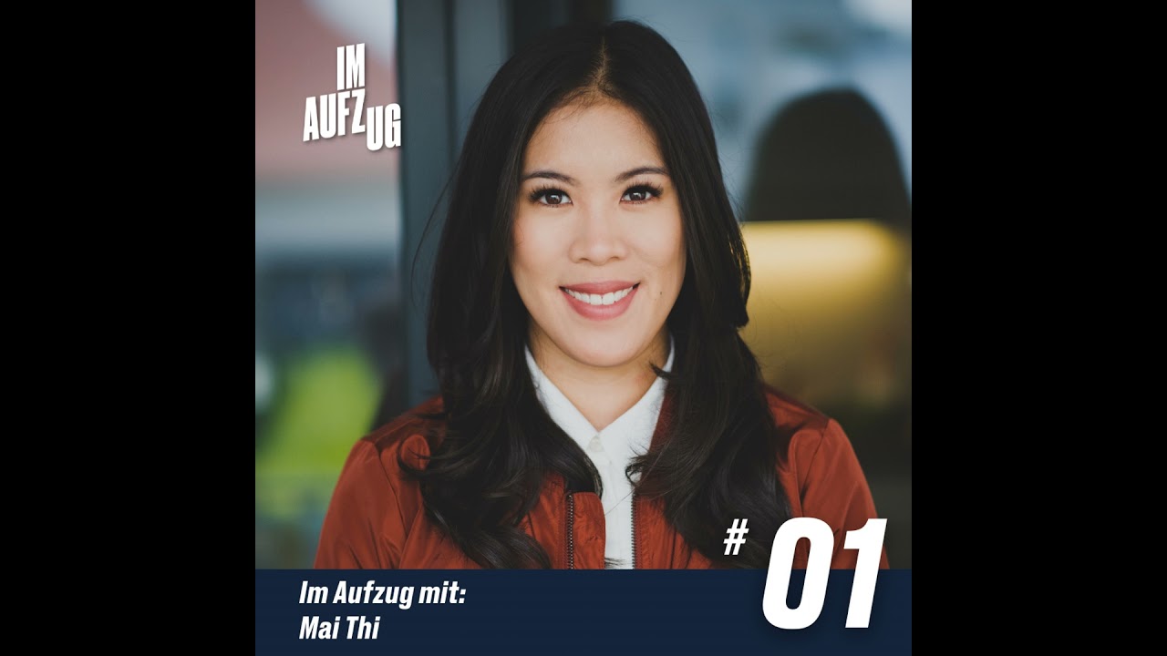 Im Aufzug mit Mai Thi