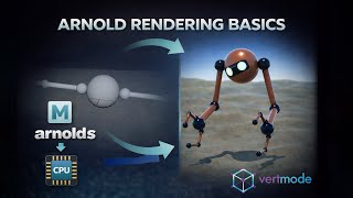 Arnold Rendering Fundamentals in Maya — CPU Rendering Basics
