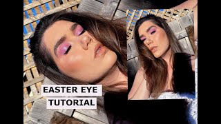 SPRING PASTEL EYE LOOK || EASTER || Spring Inspired || Lavender Shadow Tutorial