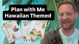 Plan with Me: Hawaiian Themed