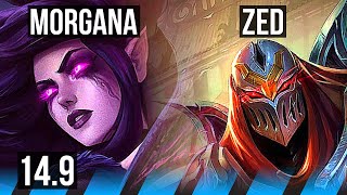 MORGANA vs ZED (MID) | 5/3/16 | TR Master | 14.9