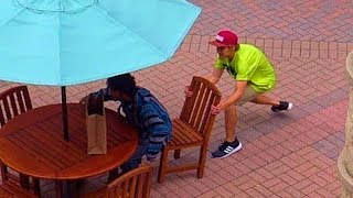 Chair Pulling Prank Part 4