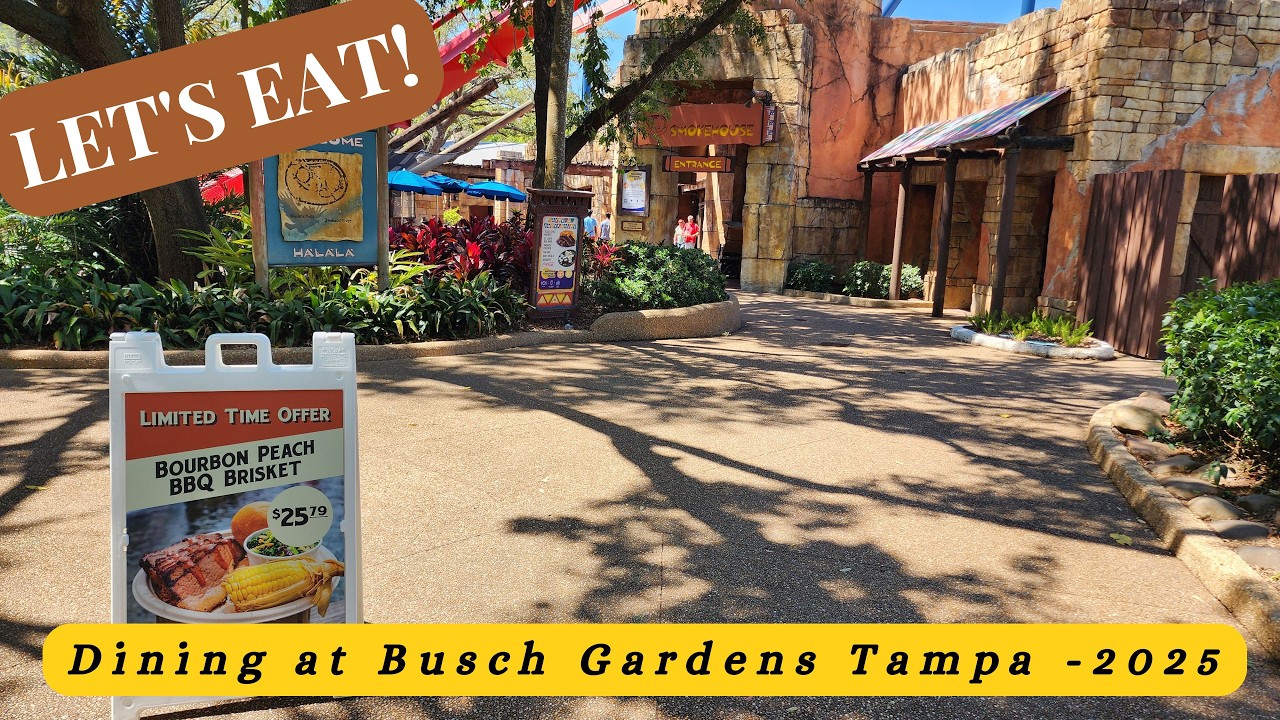 Savor Every Bite: Dining Delights at Busch Gardens Tampa