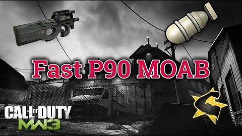 Pluto MW3: 95 Second P90 MOAB on Carbon (from the start)