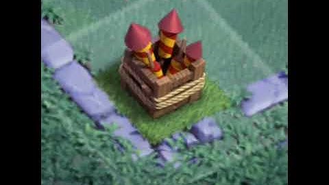UPGRADING -FIRECRACKER-BUILDER HALL/LEVEL 1 TO MAX _ CLASH OF CLAN