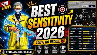 BGMI Best Sensitivity 2026 🔥 100% No Recoil Settings + 4 Finger HUD Code | Zero Recoil Gyroscope |