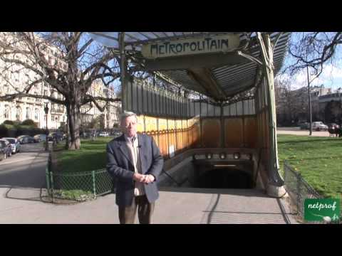 1 L'Art Nouveau de Guimard : Le Métro Porte Dauphine