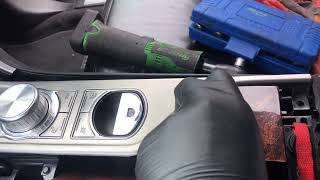 Jaguar XF Gear Controller remove