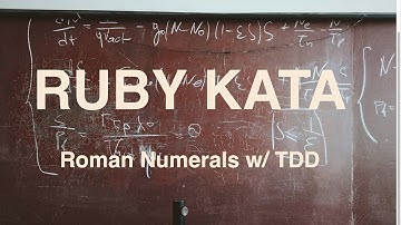 Roman numeral kata -- Ruby, Rspec
