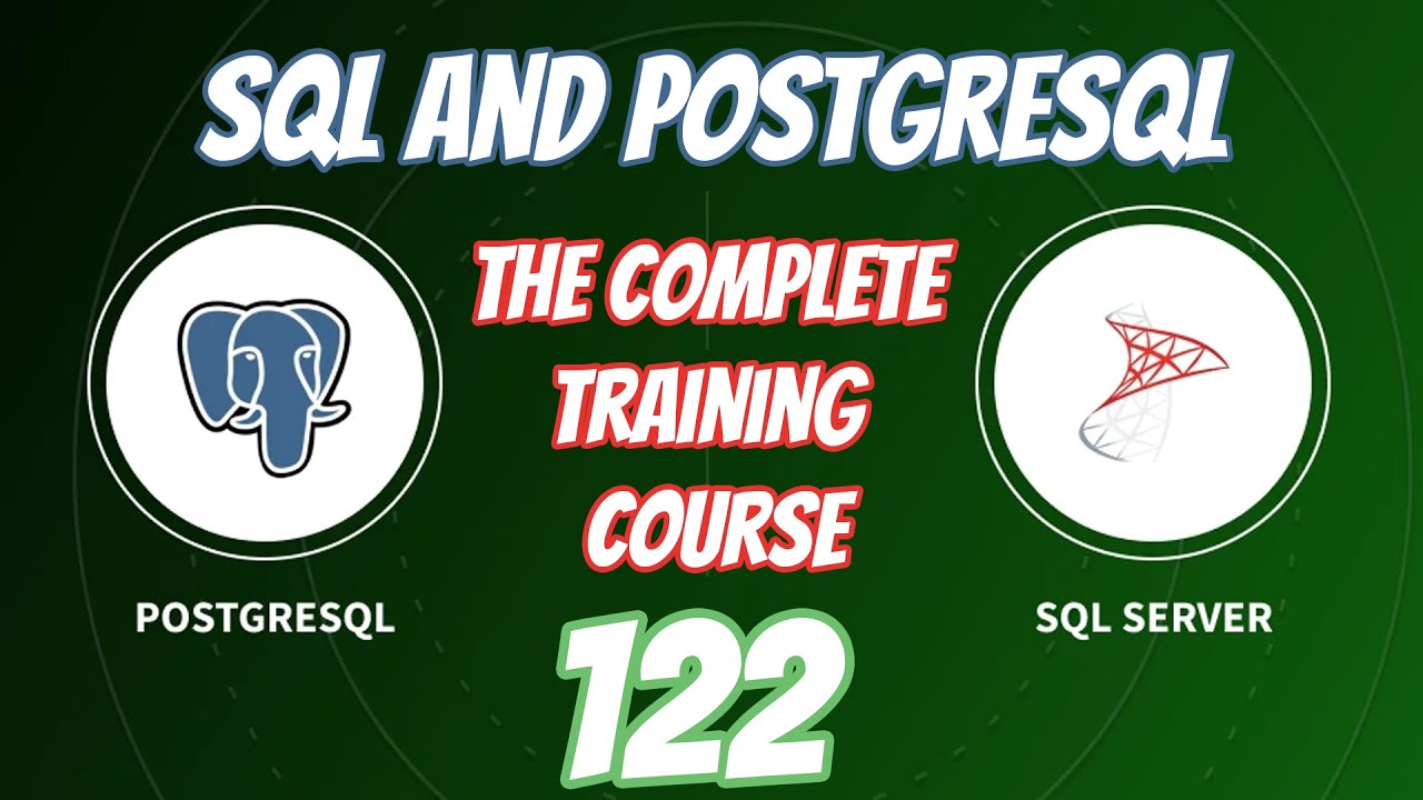 SQL and PostgreSQL The Complete Training Course 122 - YouTube