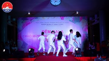 Màn biểu diễn hiện đại của nhóm ĐEF khóa 1 - Học Viện Cán Bộ TP.HCM