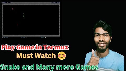 Play Games in Termux || Linux Game Tutorial