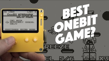 Is this the Best OneBit Game on the Playdate? | OneBit Jetpack | gogamego