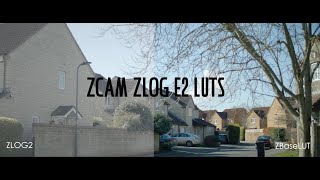 Zcam E2 Zlog LUTS