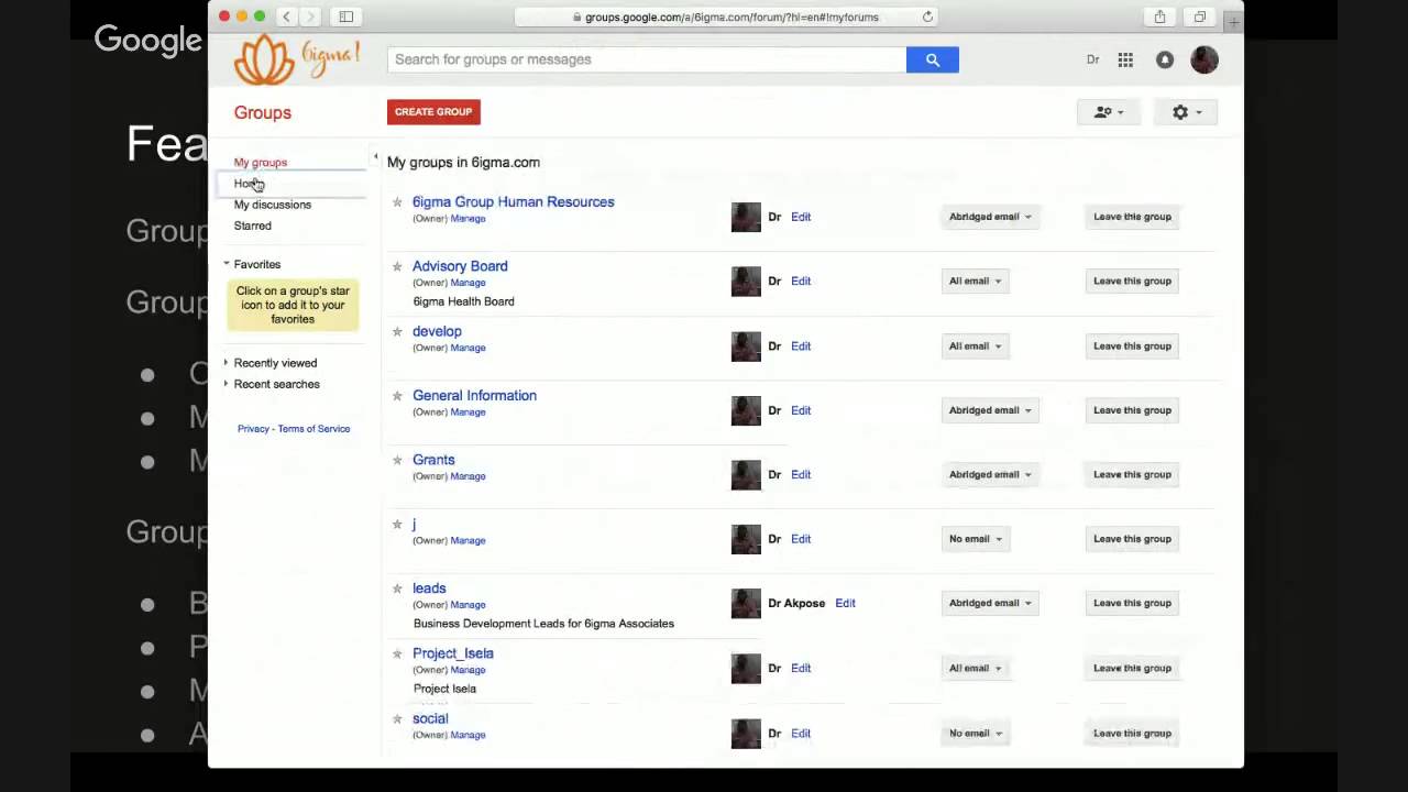 Training - Google Groups - YouTube