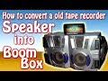 Diy how to make a extra loud mobile speaker from old speaker box life hacks