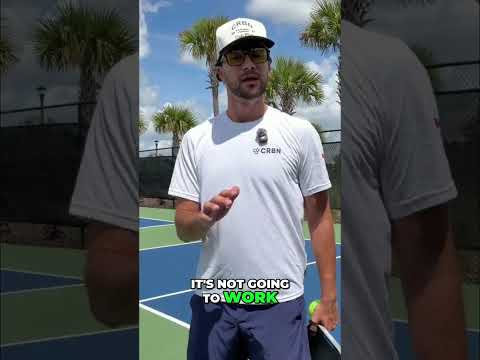 Where you need balance... #pickleball #pickleballtips