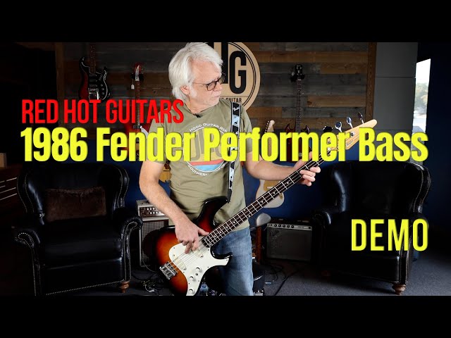 RHG 1986 Fender Performer Bass #E523482 - YouTube