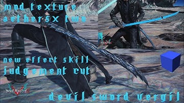 (Mod Texture) Devil Sword Vergil DMC3SE USA Aethersx2  Emulator