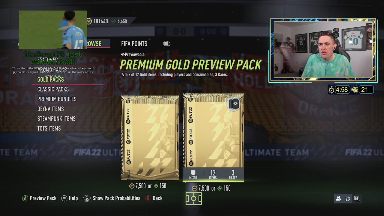 "I literally never make a Profit of my Preview Packs..."