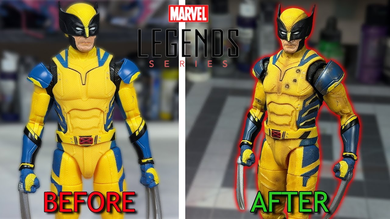 マーベルレジェンド ウルヴァリン カスタム Marvel Legends Deadpool and Wolverine | Wolverine Repaint