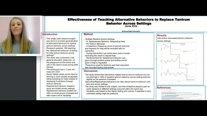Effectiveness of Teaching Alternative Behaviors to...