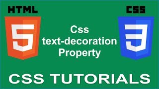 Css text-decoration property
