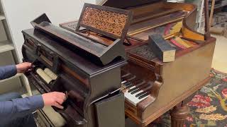 1904 foot-pump Angelus Orchestral Piano Player reed organ Tannhauser paper roll p/b B. van Vliet
