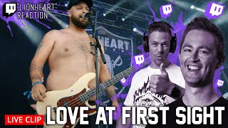 LIONHEART - Lock Jaw (OFFICIAL LIVE VIDEO) // Twitch Stream Reaction // Roguenjosh Reacts with Benny Profile