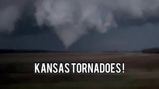 Photogenic tornado near Alta Vista, Kansas (March 13th 2024)