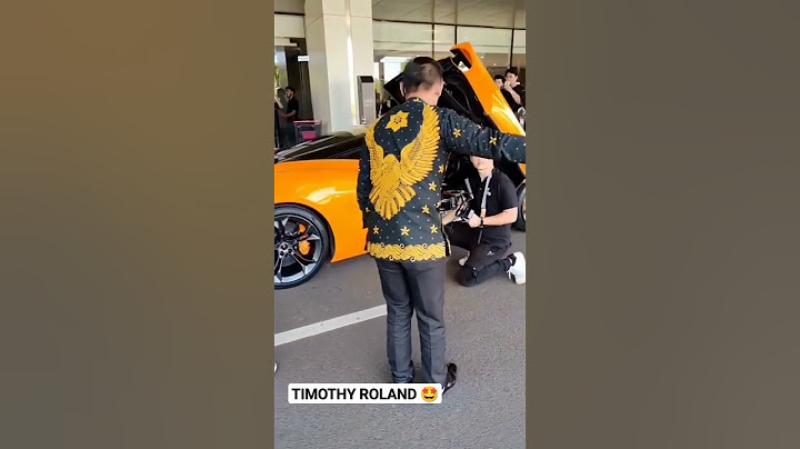 Mclaren lu warna apa bos - Timothy Ronald #mclaren #timothy #shorts