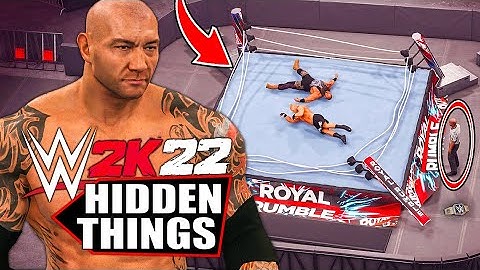 WWE 2K22: 5 Hidden Features! Changes, Ring Bream Tips & Things You Might Not Know