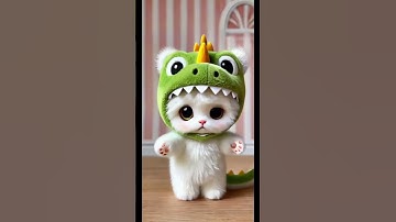 Thumbnail of Nhảy cùng chú mèo dễ thương - Dance with the cute cat #shorts