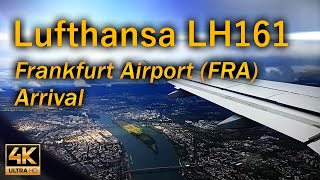 Lufthansa LH161 Arrival Frankfurt Airport (FRA) / Aviation / 4K