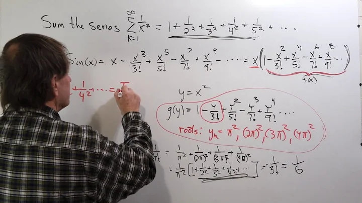 Sum the series of reciprocal squares of the integers  -  Euler method