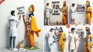 Create 3D Ai Ram Navami Image Creator | Viral Ram Navami Photo Editing | Bing Image Creation