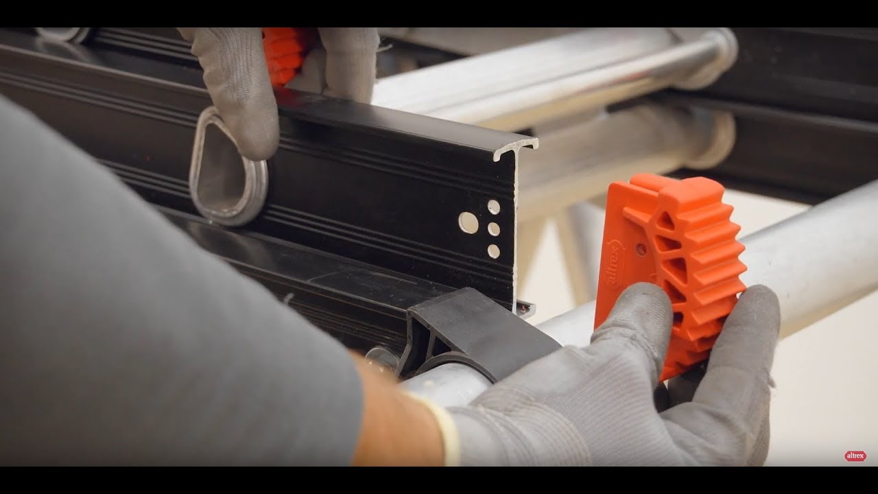 How to: voetje ladder vervangen | Altrex - YouTube